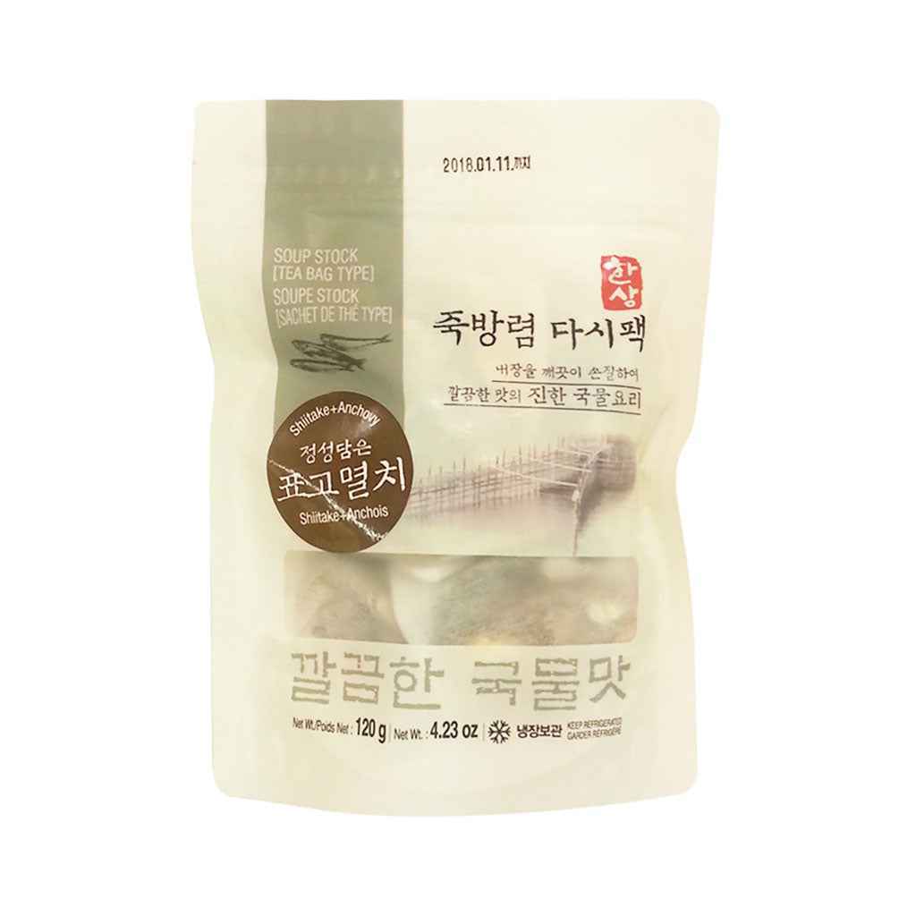 Hansang Soup Stock(Mushroom&Anchovy) 120g